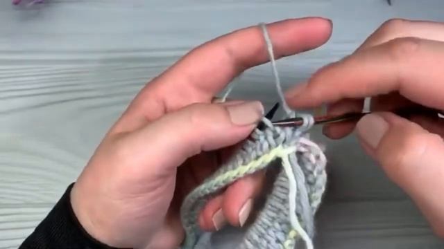 Лопапейса -вяжем вместе☺️ видео подсказка к журналу ELIZAVETA