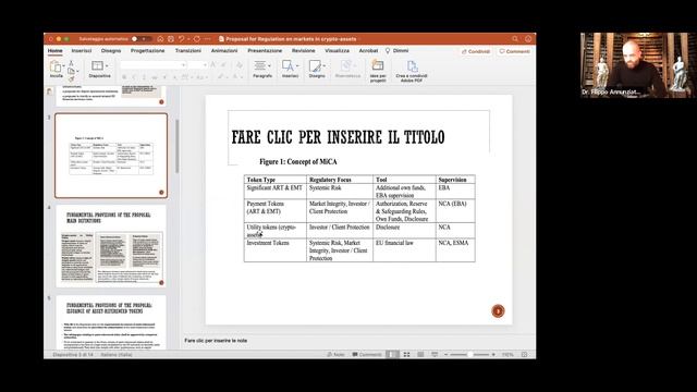Keynote Intervention - Filippo Annunziata - Main Issues of Markets in Crypto-Assets смотреть онлайн