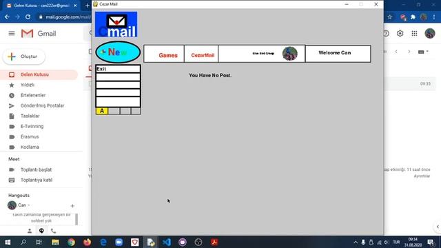 Güvenli Şifreli Haberleşme Sistemi C(S)ezarMail… (vol 1) Python Programlama Dili смотреть онлайн