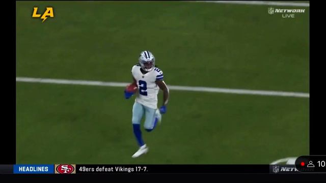 KaVontae Turpin 98 Yard Kick Return Touchdown смотреть онлайн