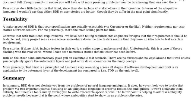 How does Behavior Driven Development improves clarity when natural languages are ambiguous? смотреть онлайн