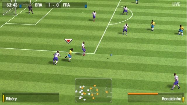 FIFA Soccer 08 - PSP - Gameplay смотреть онлайн