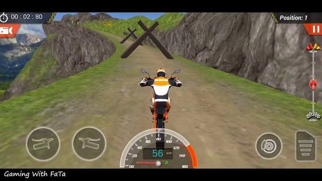Offroad Bike Racing #02 - Android Gameplay - Challenging Racing Games - Gaming With FaTa смотреть онлайн