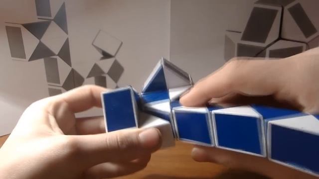 Змейка рубика :4 треугольника 22