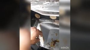 ПРИОРА ВОДА В САЛОНЕ ПЕРЕДНИЙ КОВРИК.