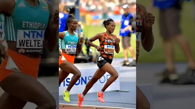 Faith Kipyegon Wins 1500m heats in Budapest World Championship 2023 смотреть онлайн