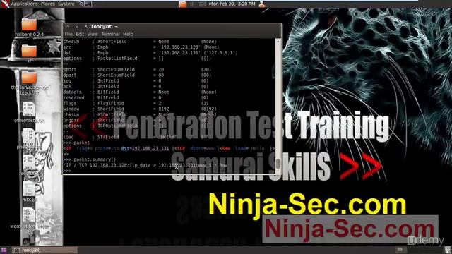 packet Crafting and Manipulating with Scapy смотреть онлайн