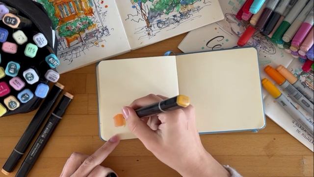 Какие МАРКЕРЫ ЛУЧШЕ? Finecolour или COPIC. СРАВНИВАЕМ И РИСУЕМ.