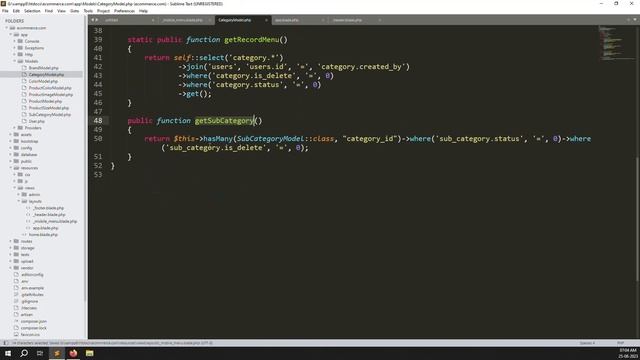 #28 Mobile Menu Setup Category and SubCategory Dynamic in Laravel | Laravel 10 E-Commerce смотреть онлайн