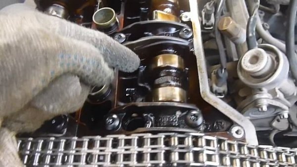Замена цепи грм 111 двигатель
