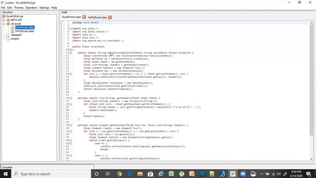 Excel TO XML Utility смотреть онлайн