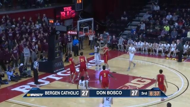 Full Game: Don Bosco 60, Bergen Catholic 59 - boys basketball смотреть онлайн