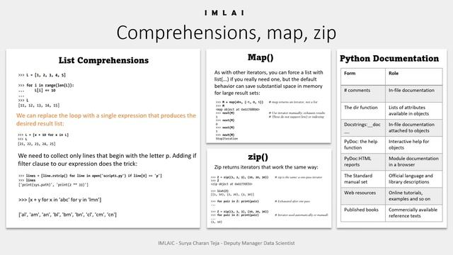 IP4Y03part6Iterations and Comprehensions смотреть онлайн