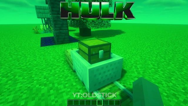 Java vs Hulk in minecraft смотреть онлайн