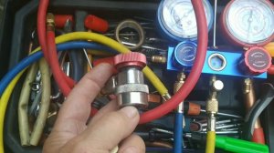 Заправка автокондиционера. Комбайн. часть1 опрессовка. #автокондиционер #ALeksДежурныйПоКухне