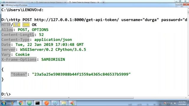 REST API Session 20 Authentication and Authorization Introduction, TokenAuthentication On смотреть онлайн