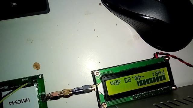 макет усилителя для hackrf из модулей Lusya/agoal смотреть онлайн