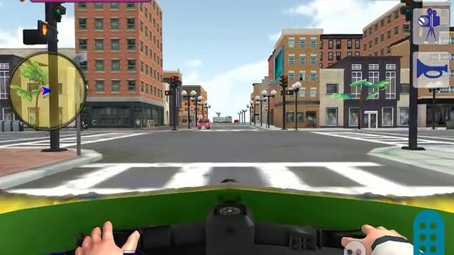 Tuk Tuk Auto Rickshaw Taxi Driver 3D Simulator - Crazy Driving in City Rush iOS Gameplay смотреть онлайн