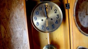 Часы "Орловский часовой завод" с боем 1958 год.