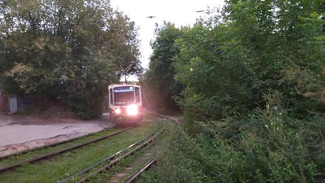 71-608КМ, 1228, маршрут 18, ул. Пушкина, Нижний Новгород смотреть онлайн