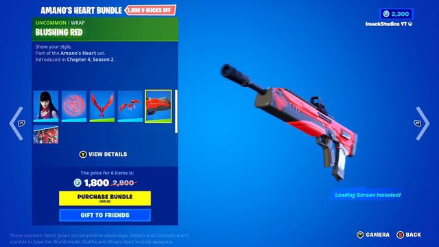 How to Get Crossheart Skin for FREE in Fortnite! (Amano's Heart Bundle) смотреть онлайн