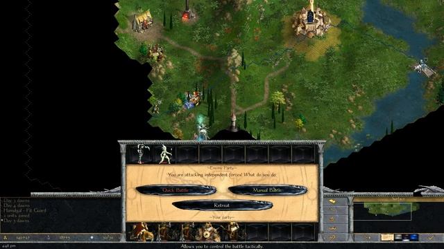 Одна забытая игра. Age Of Wonders 2. Небольшое мнение + геймплей.