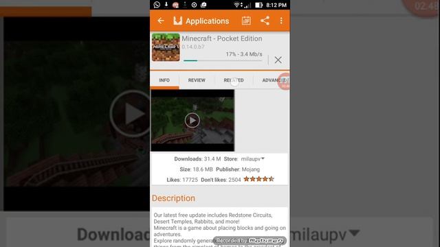 How to download Minecraft Pocket Edition 0.14.0.b7 (NO ROOT) смотреть онлайн