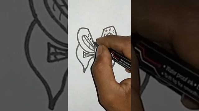 how to draw butterfly drawing Short video смотреть онлайн