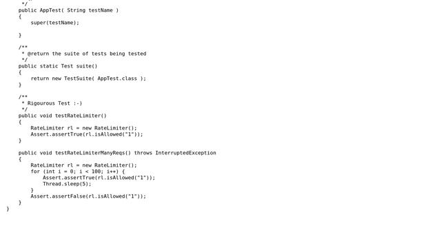 Code Review: RateLimiter Java (2 Solutions!!) смотреть онлайн