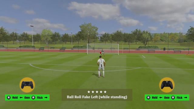 FIFA 19 SKILL MOVES | Ball Roll Fake Left (while standing) | 5 Star Move смотреть онлайн