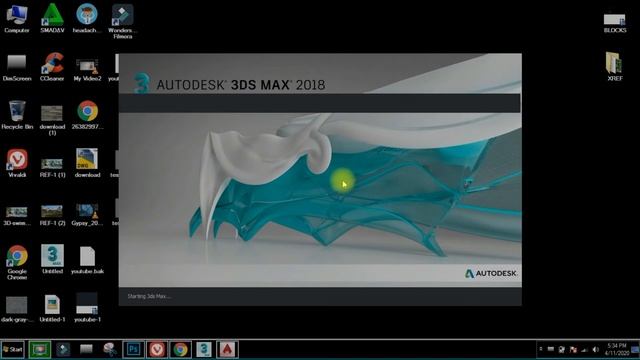 How to import autocad 3D file in 3ds max-Basic For Beginners смотреть онлайн