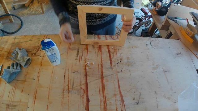 простая рамка для фото своими руками / diy picture frame смотреть онлайн