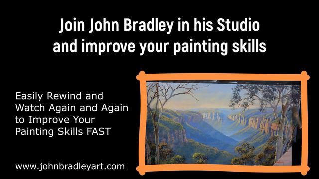 John Bradley Art Masterclass - Oil Painting Tutorial PREVIEW смотреть онлайн