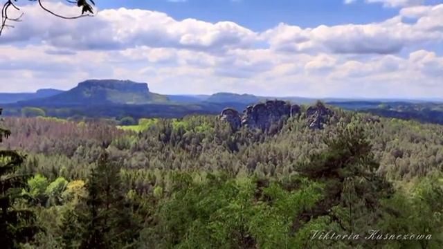 Saxon Switzerland - picturesque landscapes! Саксонская Швейцария-живописные виды смотреть онлайн