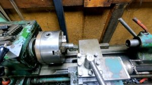 Нарезка трубной резьбы 3/4 дюйма на ТВ- 4 (с размыканием маточной гайки).