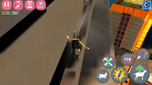 [Goat Simulator GoatZ] Top Of That Tall White Building #goatz