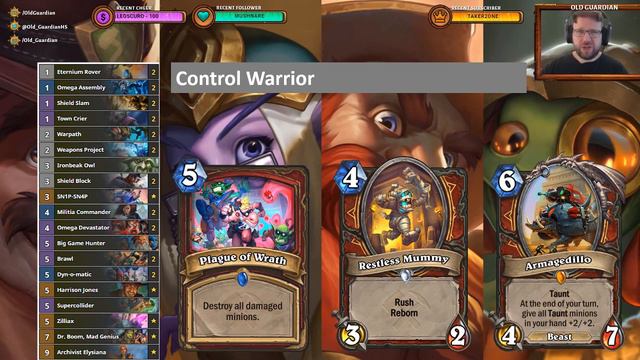 Warrior archetypes and decks in Saviors of Uldum (Hearthstone) смотреть онлайн