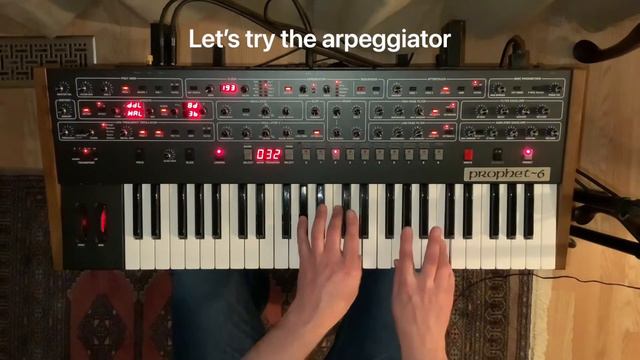 PROPHET 6 Synthesizer - Sound Demo - vintage old school custom patches, Sequential смотреть онлайн