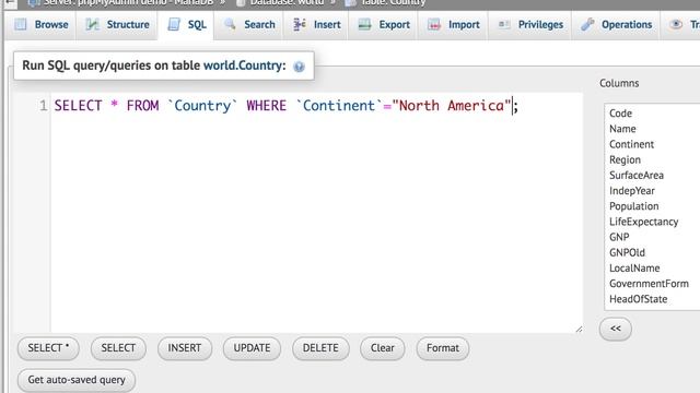 csc103-World-Database смотреть онлайн