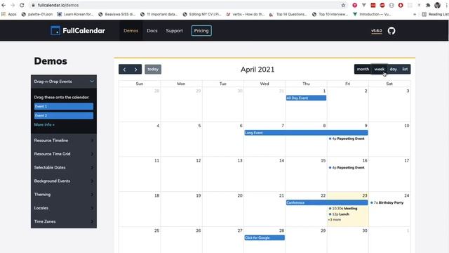 Full Calendar Review смотреть онлайн