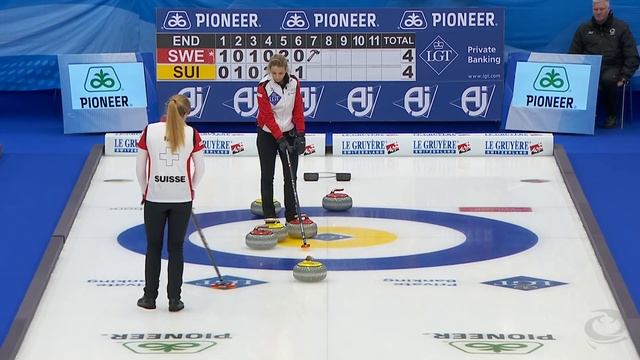 Sweden V Switzerland - Gold Medal - LGT World Women's Curling Championships 2019