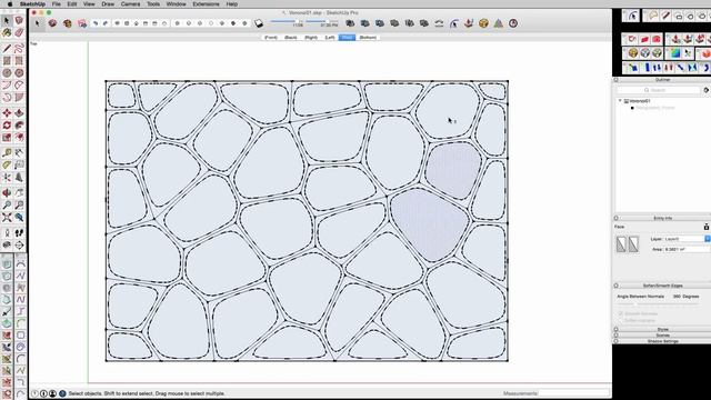 SketchUp Voronoi Tutorial смотреть онлайн