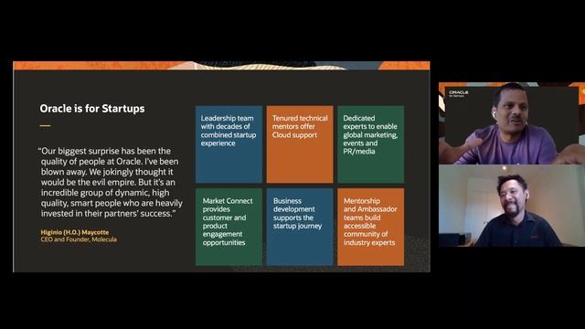 #DigitalDefence presenting Vijay from Oracle for Startups - 4/6 смотреть онлайн