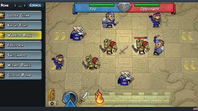 Hero Academy Meet the Council Warrior Bash Walkthrough смотреть онлайн