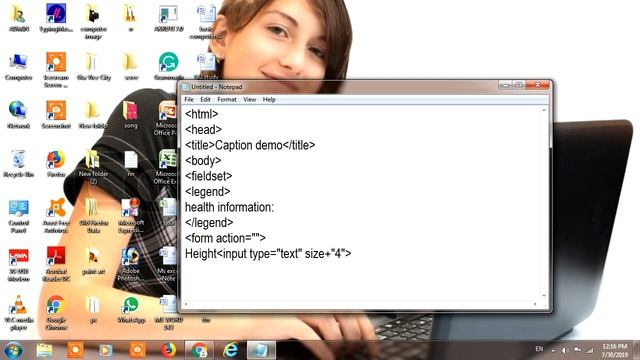 How to add Caption element label a table or figure in HTML смотреть онлайн