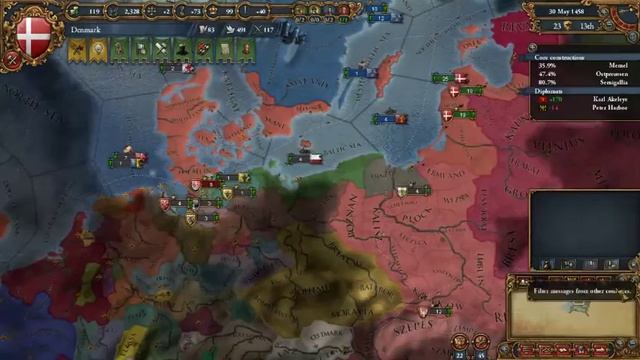 Let's Play: EU4 - Denmark 5: Ostfriesland? More like Nopefriesland! смотреть онлайн
