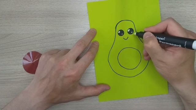 ПОП ИТ Антистресс своими руками /DIY / Делаем ПОП ИТ Авокадо и Симпл Димпл Авокадо | смотреть онлайн