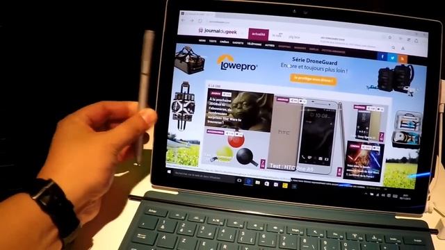 Découverte de la Microsoft Surface Pro 4 смотреть онлайн