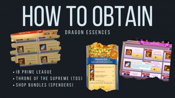 Infinity Kingdom | Dragon Essence and how to get them!