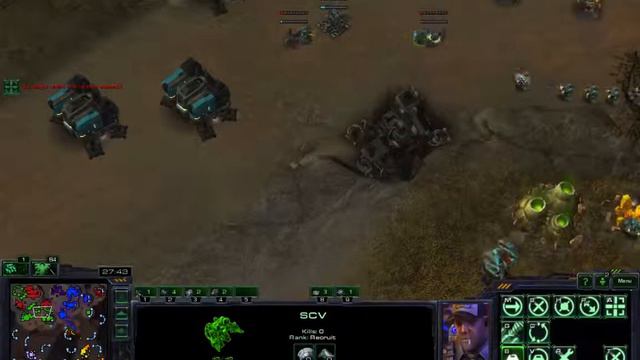 Starcraft 2 (Tutorial): Winning when your teammate leaves [3v4] смотреть онлайн